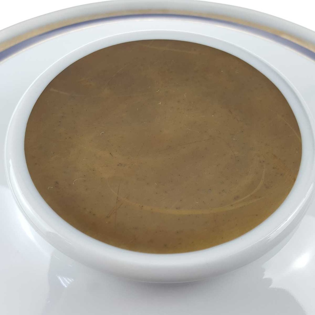 [458166287] Ragoutterrine Terrine Servierschüssel 1,1 L Winterling Kirchenlamitz Echt Kobalt Scharffeuer gebraucht - gut Bild 6