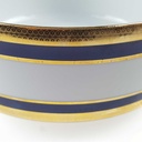 [458166287] Ragoutterrine Terrine Servierschüssel 1,1 L Winterling Kirchenlamitz Echt Kobalt Scharffeuer gebraucht - gut Bild 7