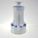 [458166290] Kaffeekanne 1,05 L Seltmann Weiden Vohenstrauß Platinrand blau gebraucht - gut Bild 3