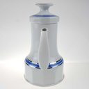 [458166290] Kaffeekanne 1,05 L Seltmann Weiden Vohenstrauß Platinrand blau gebraucht - gut Bild 4