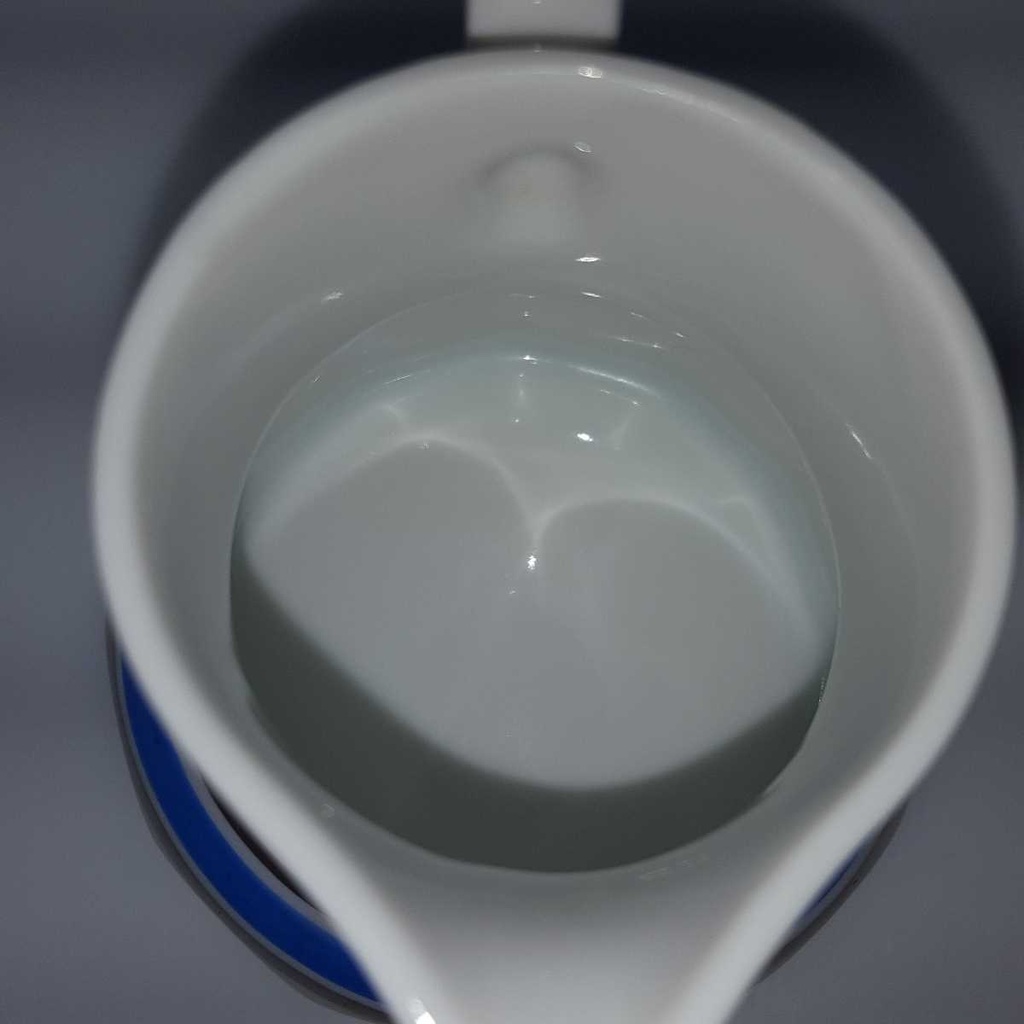 [458166296] Milchkännchen 0,19 L Seltmann Weiden Vohenstrauß Platinrand blau gebraucht - gut Bild 5
