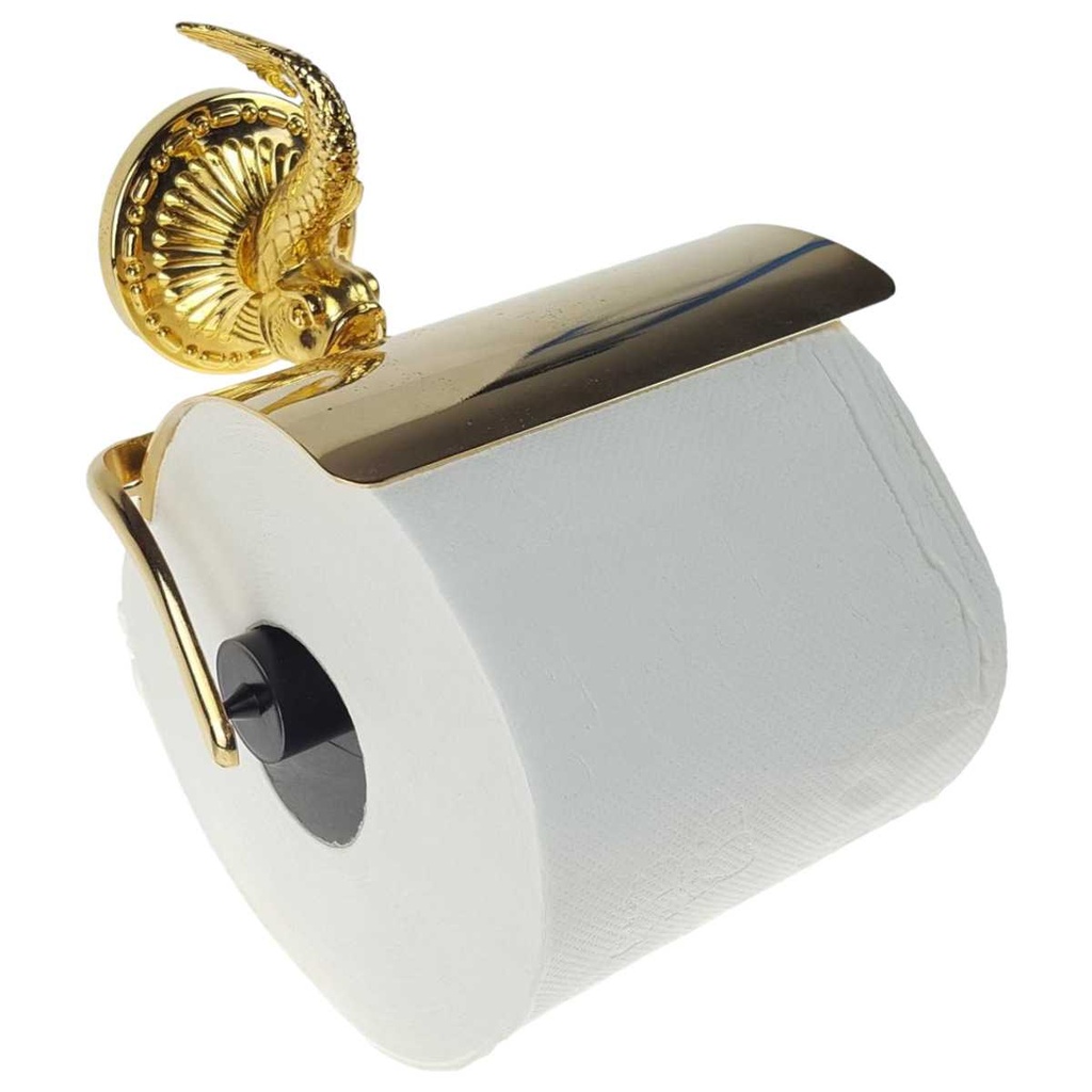 [458166297] poliert Toilettenpapierhalter 12 cm neu Bild 2
