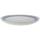 [458166298] Kuchenteller Dessertteller 18,9 cm Seltmann Weiden Vohenstrauß Platinrand blau gebraucht - gut Bild 2