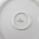 [458166298] Kuchenteller Dessertteller 18,9 cm Seltmann Weiden Vohenstrauß Platinrand blau gebraucht - gut Bild 5