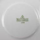 [458166299] Untertasse für Kaffee 14,9 cm Seltmann Weiden Vohenstrauß Platinrand blau gebraucht - gut Bild 5