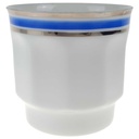 [458166300] Kaffeetasse 0,19 L Seltmann Weiden Vohenstrauß Platinrand blau gebraucht - gut Bild 2