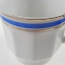 [458166300] Kaffeetasse 0,19 L Seltmann Weiden Vohenstrauß Platinrand blau gebraucht - gut Bild 6