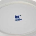 [458166311] Servierplatte Speiseplatte 31,3x22,4 cm MF Design Zwiebelmuster gebraucht - sehr gut Bild 3