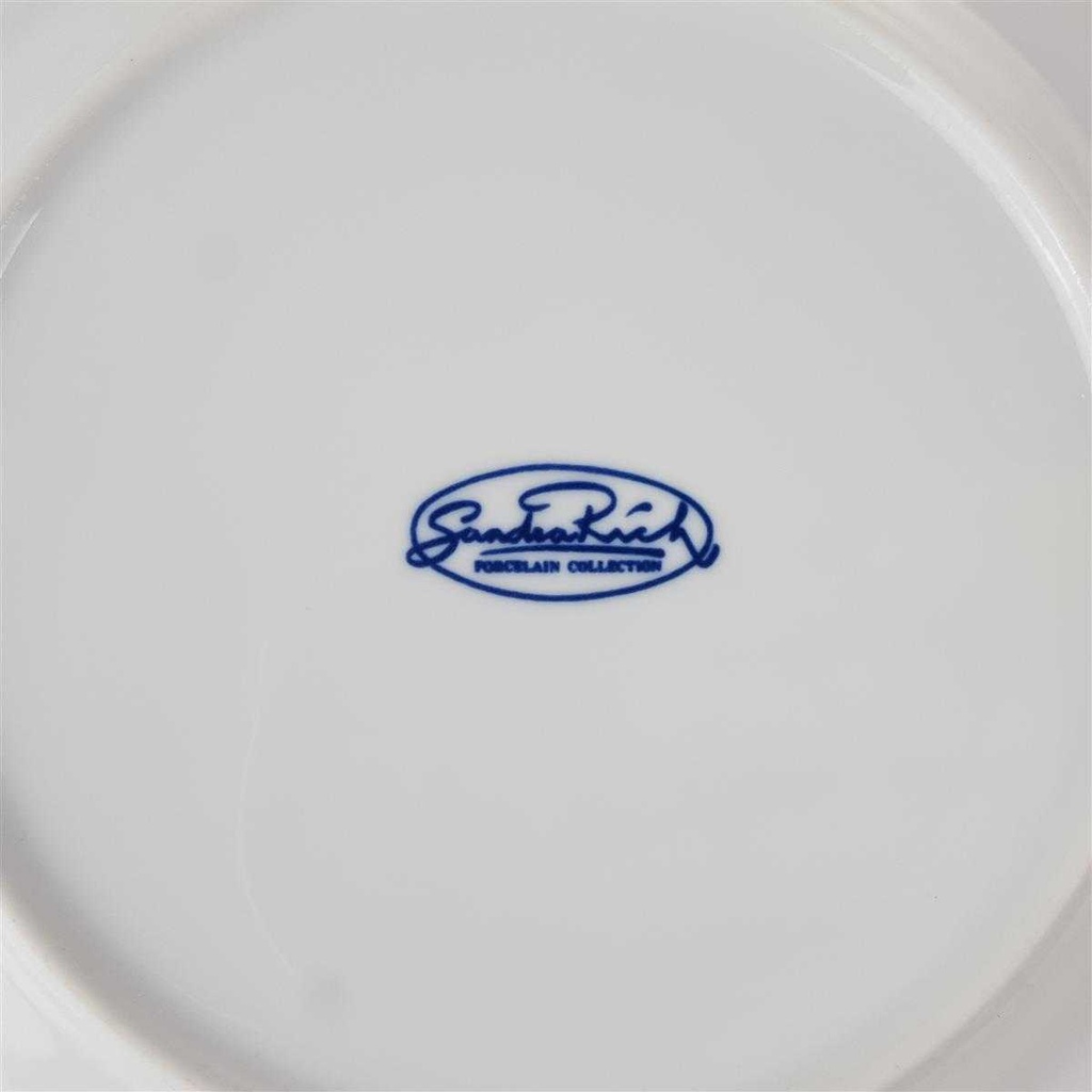[458166312] Kuchenteller 21 cm Sandra Rich Zwiebelmuster gebraucht - sehr gut Bild 3