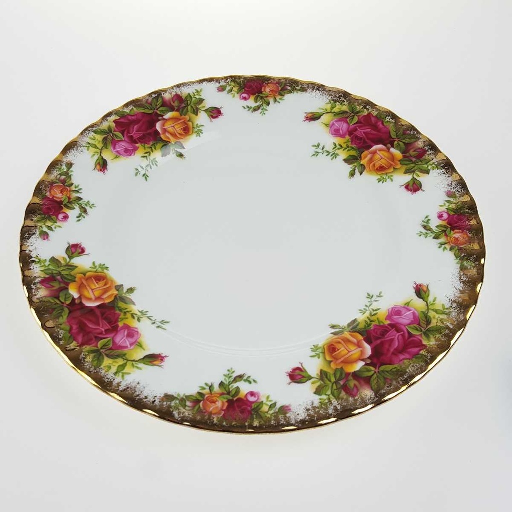 [458166313] Kuchenteller Dessertteller 20,5 cm Royal Albert Old Country Roses gebraucht - gut Bild 3