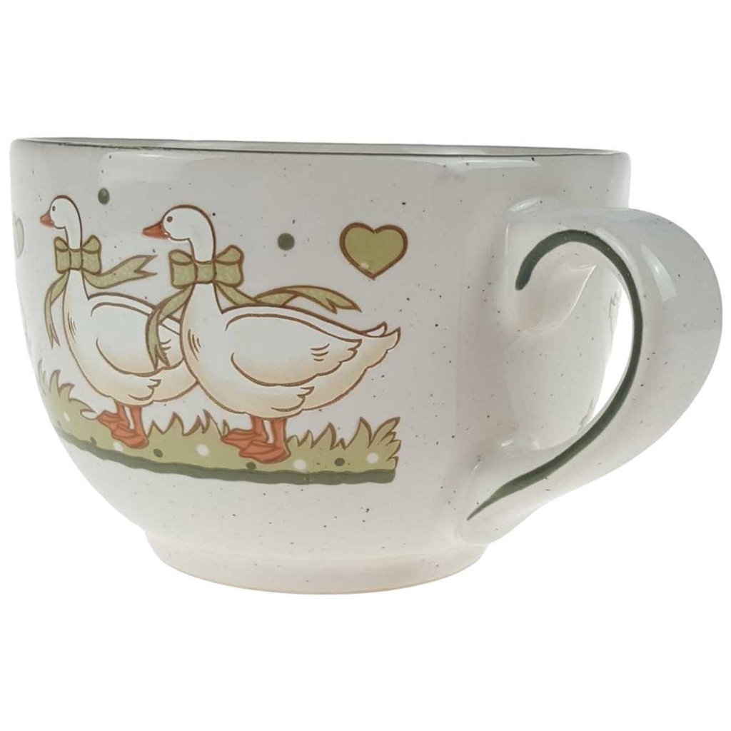 [458166316] Kaffeetasse Pfalzkeramik Gänseglück R. Lumm gebraucht - gut Bild 2