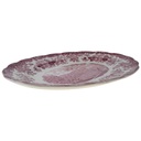 [458166330] Speiseplatte groß mittelgroß 30x23,5 cm Palissy Avon Scenes Rot gebraucht - sehr gut Bild 2