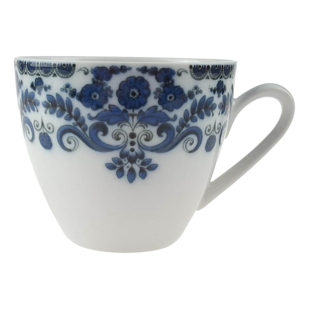 [458166335] Kaffeetasse mit Untertasse Hutschenreuther Arzberg Blaue Blumen gebraucht - sehr gut Bild 3