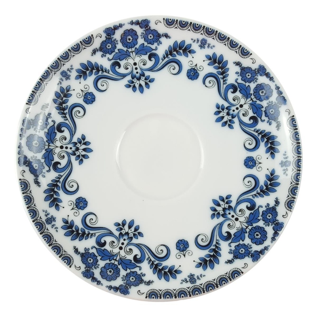 [458166335] Kaffeetasse mit Untertasse Hutschenreuther Arzberg Blaue Blumen gebraucht - sehr gut Bild 6
