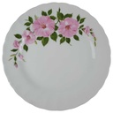 [458166342] Speiseteller Essteller 24,5 cm Winterling Kirchenlamitz Wildrose Hibiskus gebraucht - gut Bild 2