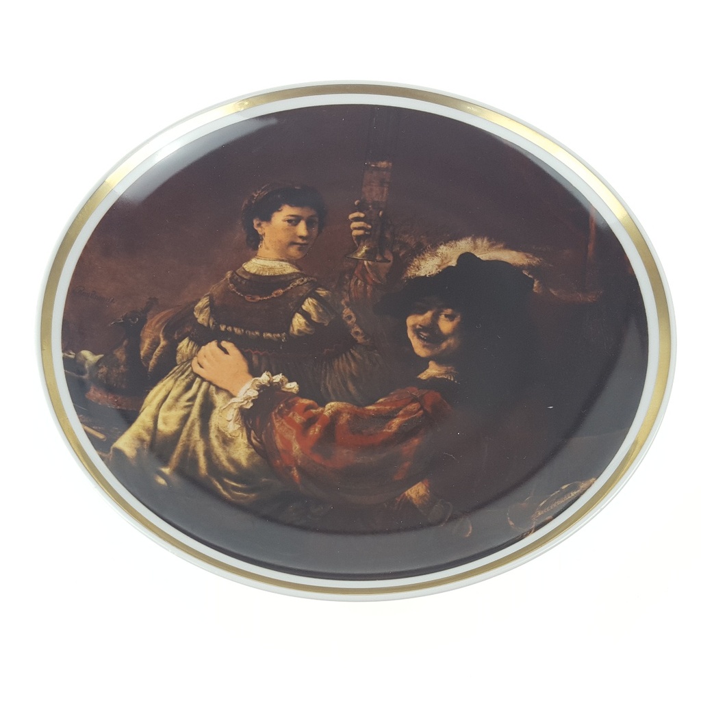 [458166343] Wandteller Sammelteller 26,9 cm Seltmann Vohenstrauß gebraucht - gut Bild 2