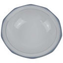 [458166347] Schüssel 21 cm Winterling Marktleuthen Grauer Rand gebraucht - gut Bild 2