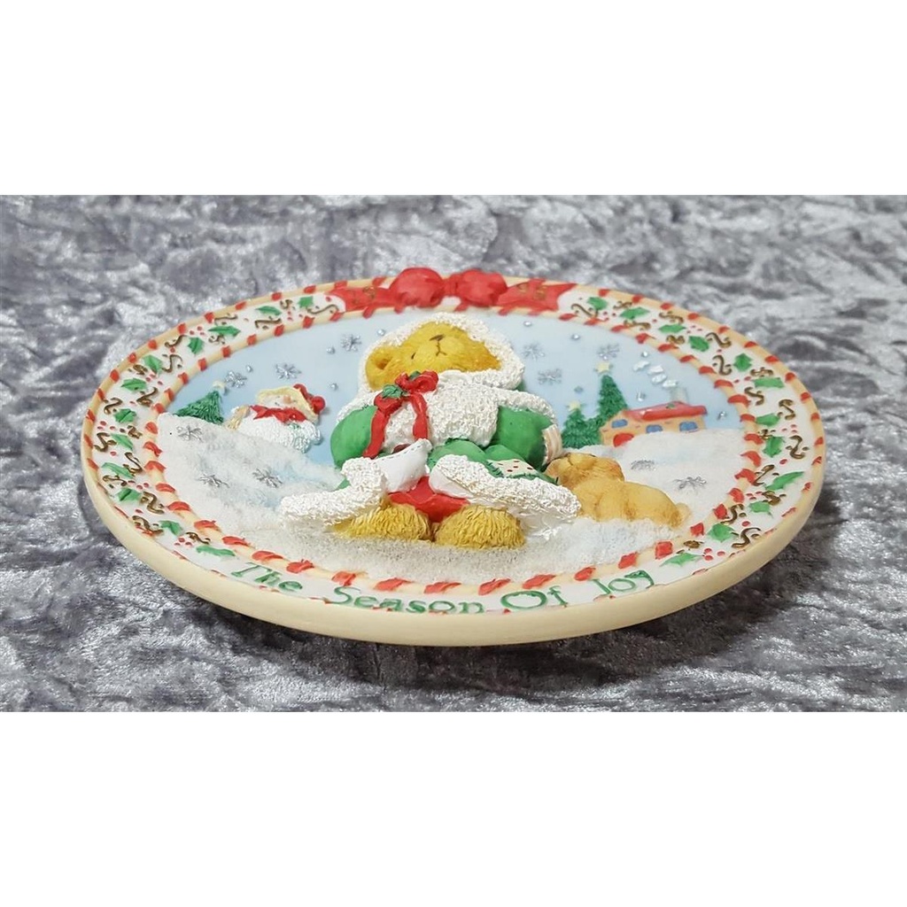 [45816635] Wandteller Wandbild Cherished Teddies The Season Of Joy 1995 gebraucht - gut Bild 4