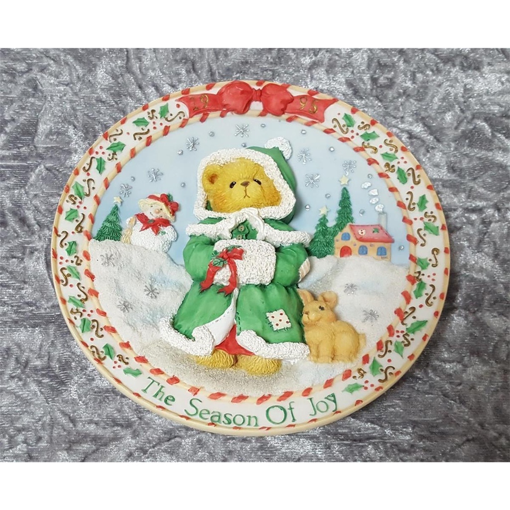 [45816635] Wandteller Wandbild Cherished Teddies The Season Of Joy 1995 gebraucht - gut Bild 5