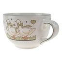 [458166369] Teetasse mit Untertasse Pfalzkeramik Gänseglück R. Lumm Bild 4