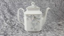 [45816639] Kaffeekanne Kanne 1,5 L Arabella Atelier Blumendekor blau grau Blumen gebraucht - gut Bild 3