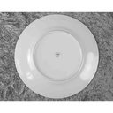 [45816640] Speiseteller Essteller 27,2 cm TCM Tchibo blau grau Rautendekor gebraucht - gut Bild 3