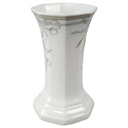 [45816646] Tischvase Vase 14 cm Arabella Atelier Blumendekor blau grau Blumen gebraucht - sehr gut Bild 2