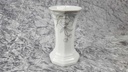 [45816646] Tischvase Vase 14 cm Arabella Atelier Blumendekor blau grau Blumen gebraucht - sehr gut Bild 3