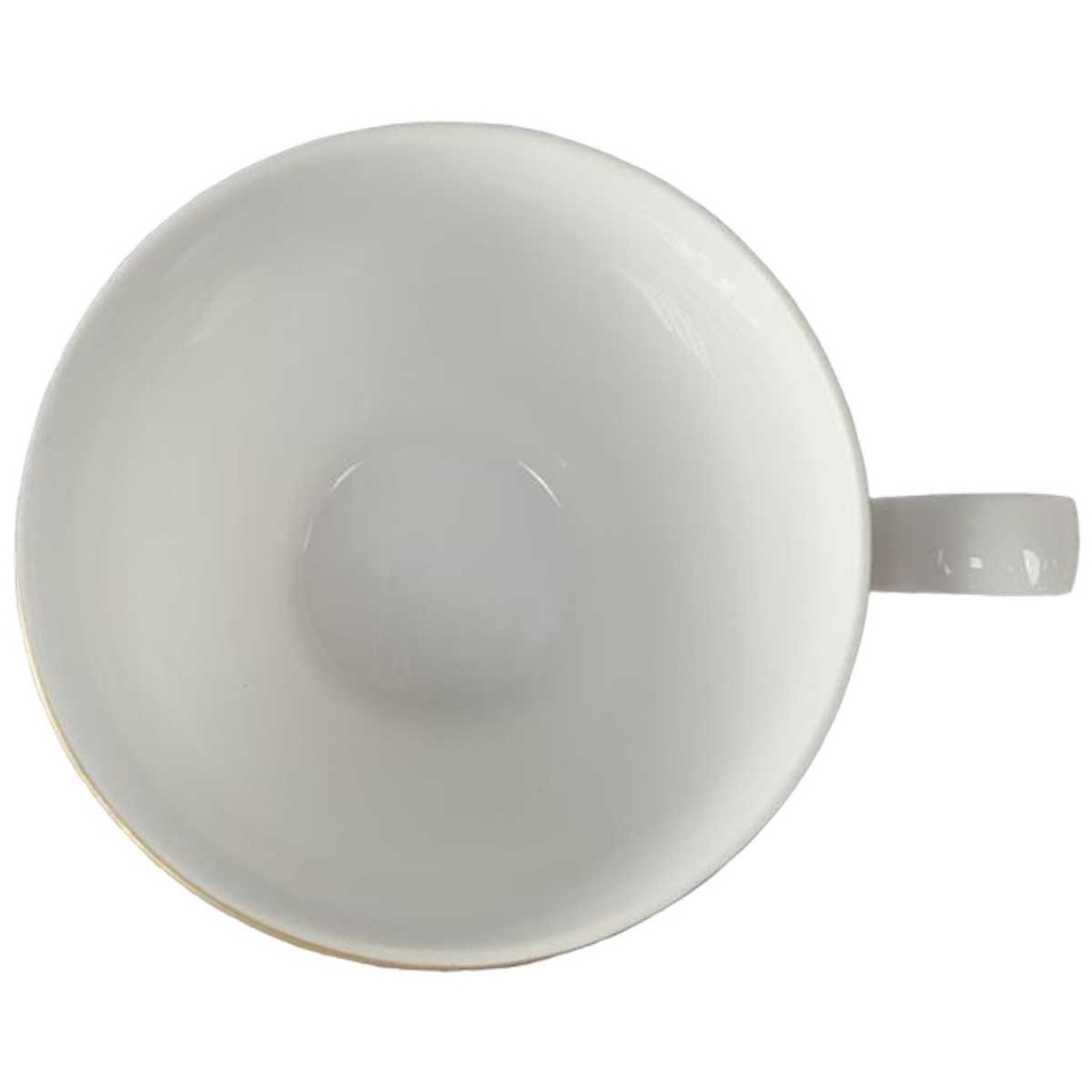 [45816650] Kaffeetasse Tasse Seltmann Weiden Vohenstrauß rot gold Rand gebraucht - gut Bild 2