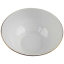 [458166561] Schüssel Goldrand 1,7 L 20 cm AK Kaiser Porzellan Form 40 Reliefdekor gebraucht - gut Bild 2