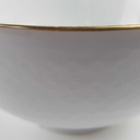 [458166561] Schüssel Goldrand 1,7 L 20 cm AK Kaiser Porzellan Form 40 Reliefdekor gebraucht - gut Bild 3