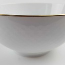 [458166562] Schüssel Goldrand 0,1 L 18 cm AK Kaiser Porzellan Form 40 Reliefdekor gebraucht - gut Bild 3