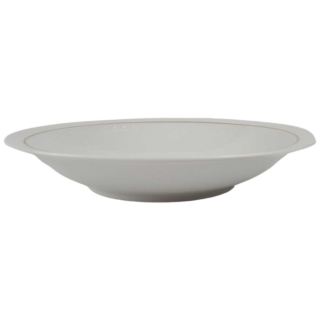 [458166564] Suppenteller Goldrand 22,1 cm AK Kaiser Porzellan Form 40 Reliefdekor gebraucht - gut Bild 2