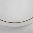 [458166564] Suppenteller Goldrand 22,1 cm AK Kaiser Porzellan Form 40 Reliefdekor gebraucht - gut Bild 3