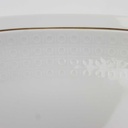 [458166565] Servierplatte Goldrand 32,2x22 cm AK Kaiser Porzellan Form 40 Reliefdekor gebraucht - gut Bild 4