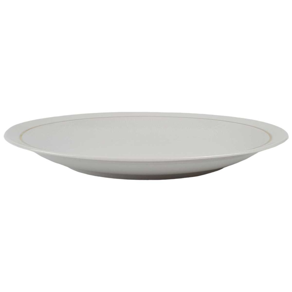 [458166566] Speiseteller Essteller Goldrand 24,8 cm AK Kaiser Porzellan Form 40 Reliefdekor gebraucht - gut Bild 2