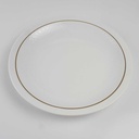 [458166566] Speiseteller Essteller Goldrand 24,8 cm AK Kaiser Porzellan Form 40 Reliefdekor gebraucht - gut Bild 3