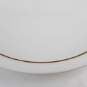 [458166566] Speiseteller Essteller Goldrand 24,8 cm AK Kaiser Porzellan Form 40 Reliefdekor gebraucht - gut Bild 4