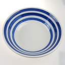 [2119235] 3er Set Schüsseln Keramik Grün/weiß Rosa/weiß Blau/weiß Bild 3