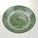 [458166574] Servierschale Servierschüssel mit Stempel 19 cm Broadhurst Staffordshire Ironstone England Grün gebraucht - gut Bild 3