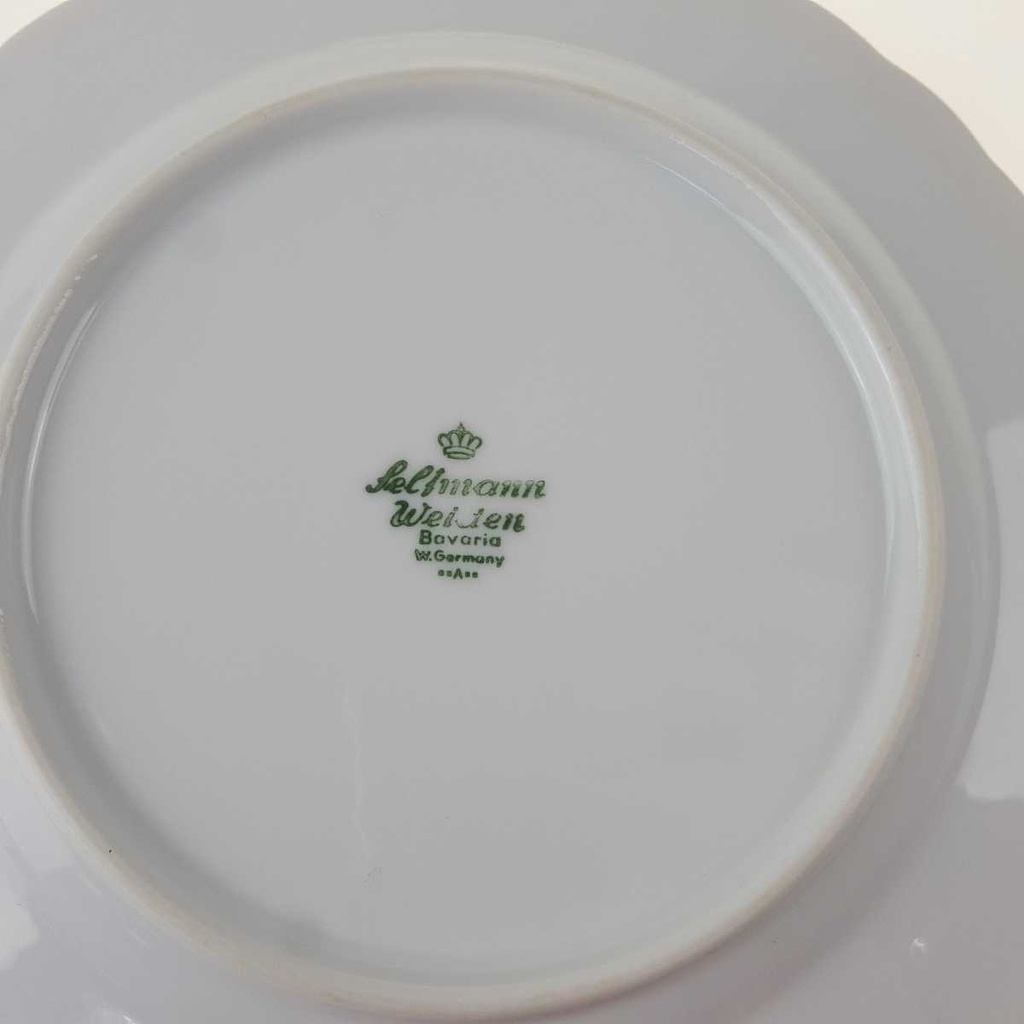 [458166580] Kuchenteller Dessertteller 19 cm Seltmann Weiden Julia Kleine Blüten 43769 gebraucht - gut Bild 3