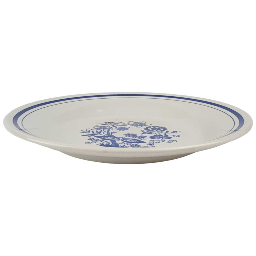 [458166585] Speiseteller Essteller 23,1 cm Oxford Brazil blau gebraucht - gut Bild 2