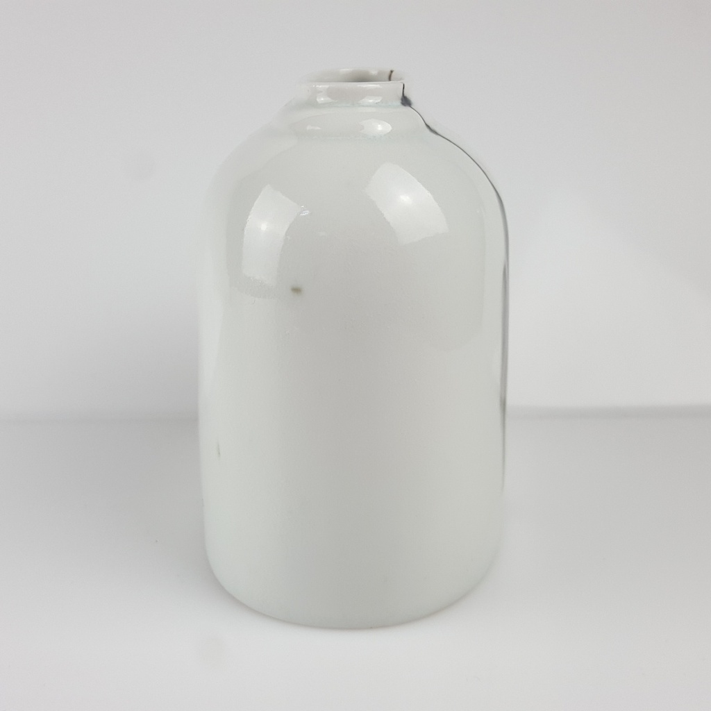 [458166596] Tischvase Vase 13,3 cm Abstrakt grün, weiß Porzellan Bild 3