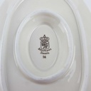 [458166597] Sauciere Goldrand 1tlg Schumann Bavaria geriffelt elfenbein Beige gebraucht - gut Bild 8