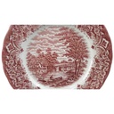 [45816660] Kuchenteller 20,2 cm Grindley Homeland Rot gebraucht - gut Bild 2