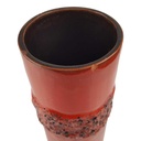 [458166606] Blumenvase 27 cm Rot gebraucht - gut Bild 3