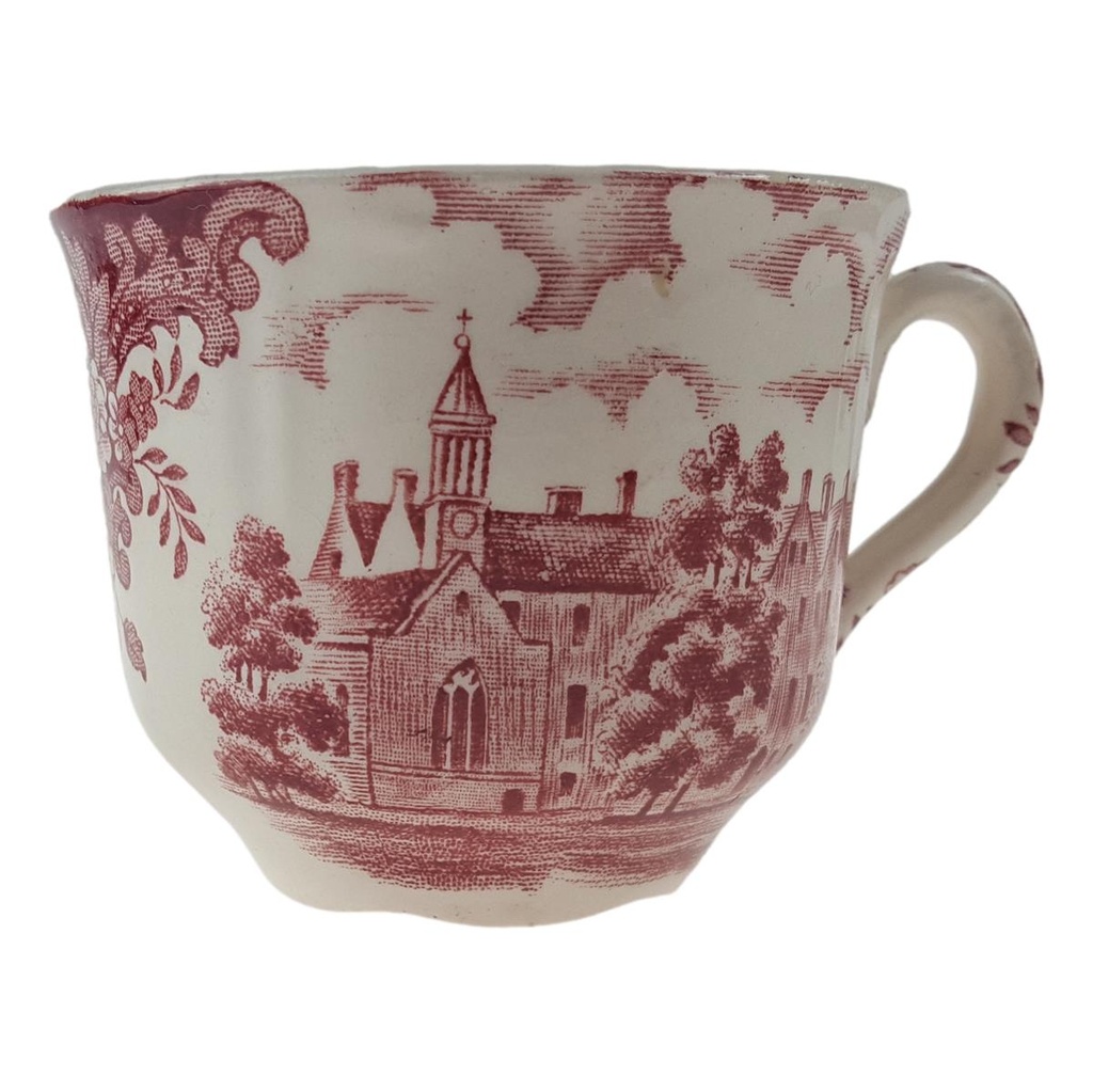 [458166615] Kaffeetasse Palissy Avon Scenes Rot gebraucht - akzeptabel Bild 4