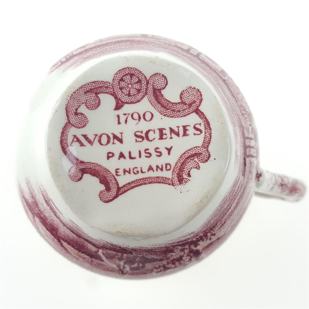 [458166615] Kaffeetasse Palissy Avon Scenes Rot gebraucht - akzeptabel Bild 7