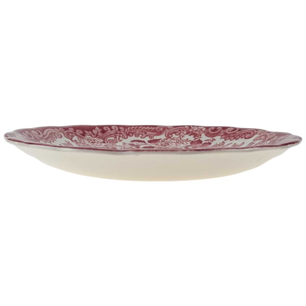 [458166616] Untertasse für Kaffee 13,5 cm Palissy Avon Scenes Rot gebraucht - gut Bild 2