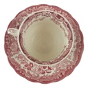 [458166618] Kaffeetasse mit Untertasse Palissy Avon Scenes Rot Bild 4